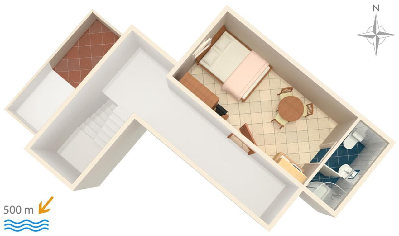 Apartments With A Parking Space Vodice - 6178 מראה חיצוני תמונה